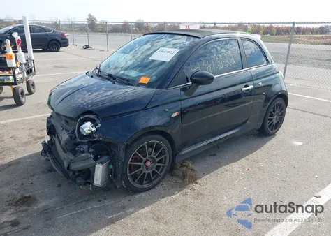 2015 Fiat 500C Abarth from USA, damaged, VIN 3C3CFFJH2FT536967
